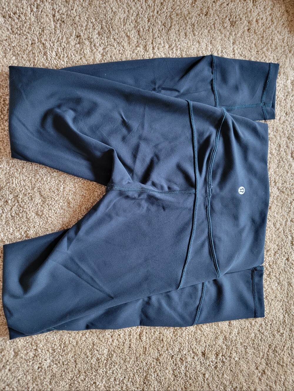 Lululemon Athletica Leggings Dark Blue Gym Casual Comfy